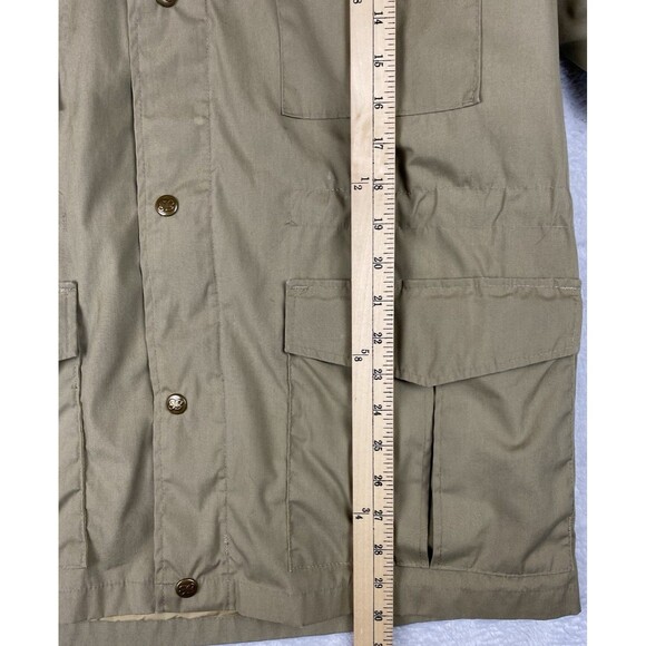 Vintage Eddie Bauer Expedition Gore-Tex Jacket Men's L Tan Beige Hooded USA READ - Picture 13 of 13